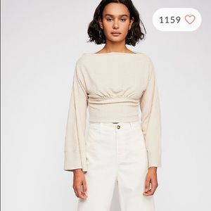 Free People Crazy On You Thermal xs oatmeal